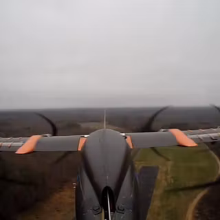 Plane taking off wallpaper