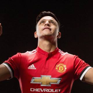 Alexis Sánchez Manchester United wallpaper