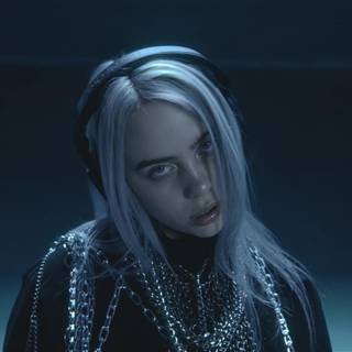 Billie Eilish logo wallpaper