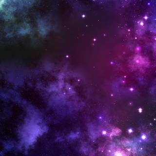 Purple and blue galaxy wallpaper