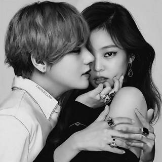 Lisa and Jungkook wallpaper