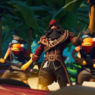 Funny Fortnite wallpaper