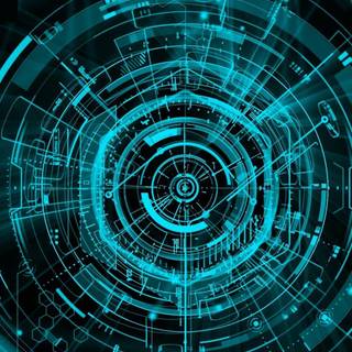 Neon Arc Reactor wallpaper