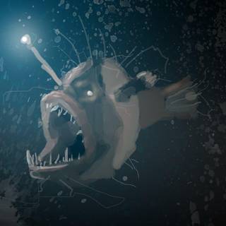 Anglerfish wallpaper