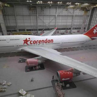 747 Airplane Rectangle wallpaper