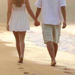 Girl and boy hands love wallpaper