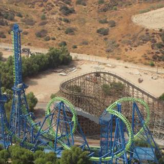 Six Flags Magic Mountain wallpaper
