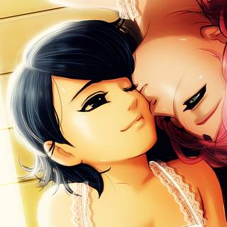 3d anime girl wallpaper