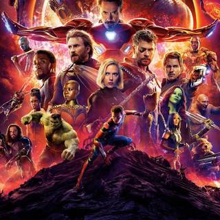Infinity War poster wallpaper