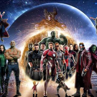 Infinity War poster wallpaper