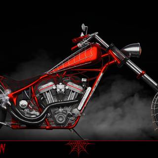 Orange County Choppers Black Widow Bike wallpaper
