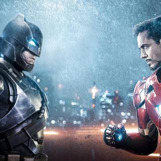 Batman vs Iron Man wallpaper