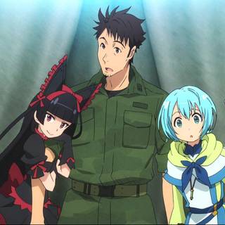 Gate: Jieitai Kanochi nite, Kaku Tatakaeri wallpaper