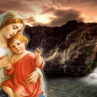 Holy Mary Mother wallpaper