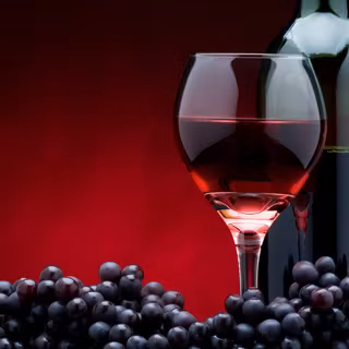 Wine bottles wallpaper