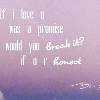 Billie Eilish quotes wallpaper