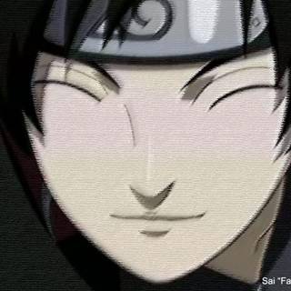 Anime fake smile wallpaper