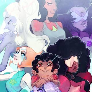 Steven Universe fusions wallpaper