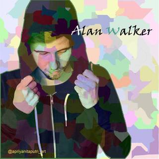 Alan Walker logo HD wallpaper