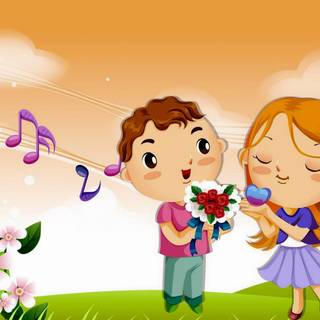 Cute animations wallpaper