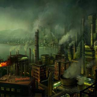 Industrial wallpaper