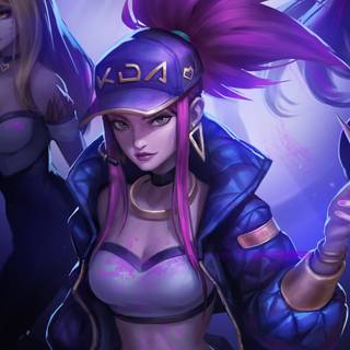 Akali KDA wallpaper