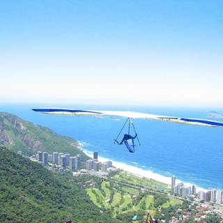 Hang gliding wallpaper
