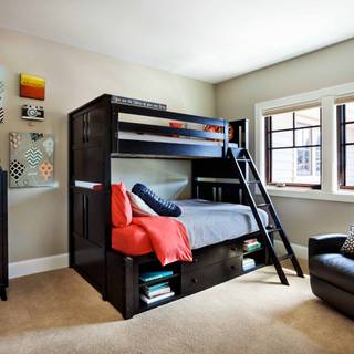 Bunk beds wallpaper