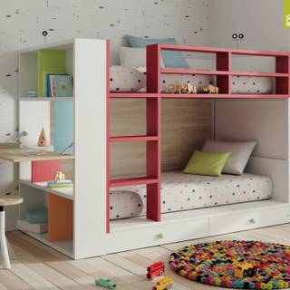 Bunk beds wallpaper