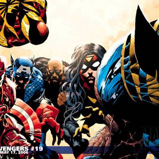 Avengers comics wallpaper
