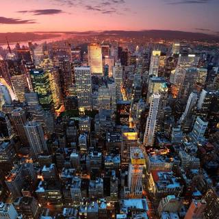 Los Angeles vs New York City wallpaper