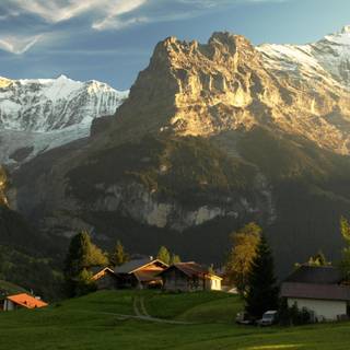 Mountain landscape wallpaper