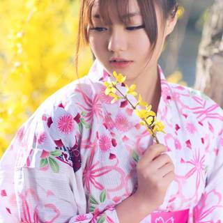 Japanese girl wallpaper