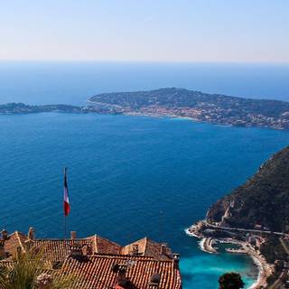 French Riviera wallpaper