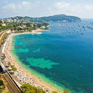 French Riviera wallpaper