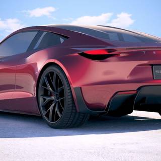 Tesla Roadster 2.0 wallpaper