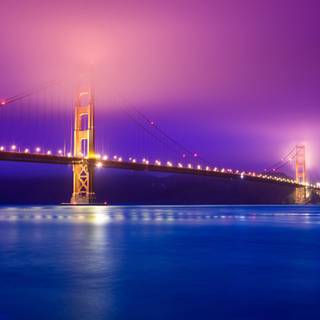 San Francisco and the Golden Gate Bridge wallpaper