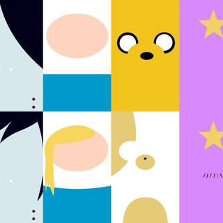 Adventure Time characters wallpaper