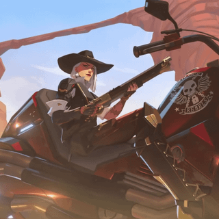 Overwatch Ashe wallpaper