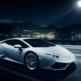 Neon Lamborghini wallpaper