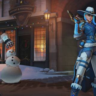 Overwatch Ashe wallpaper