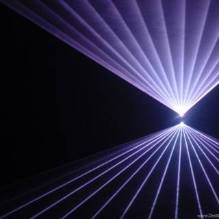 Laser wallpaper