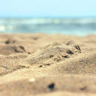 Beach sand wallpaper