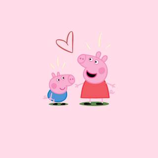 Peppa Pig aesthetic wallpaper