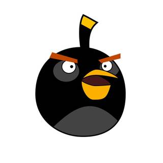 Angry Birds Bomb wallpaper