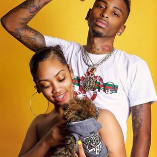 FunnyMike and Jaliyah wallpaper