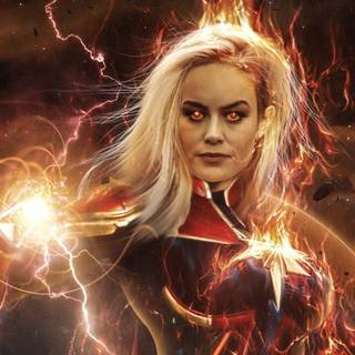 Captain Marvel movie wallpaper