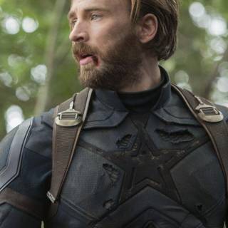 Steve Rogers beard wallpaper