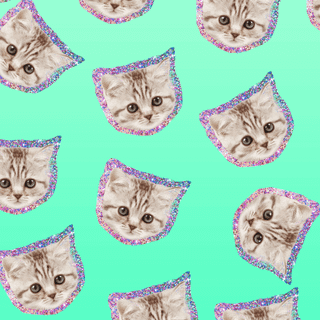 Kawaii kittens wallpaper