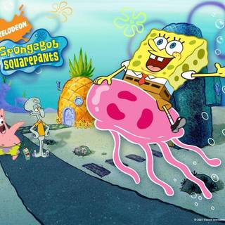 SpongeBob and friends wallpaper